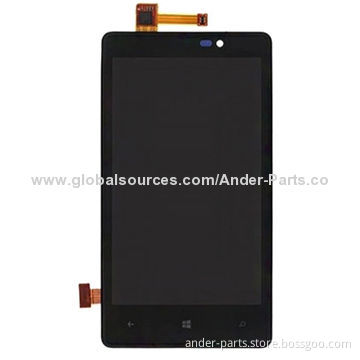 LCD Display Digitizer Assembly Frame for Nokia Lumia 800, Black